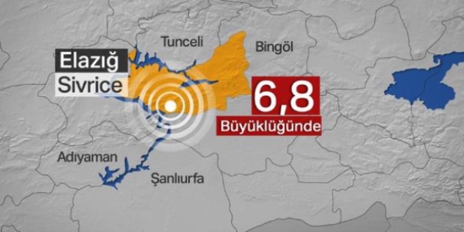 Elazığ'da deprem: 18 kişi hayatını kaybetti