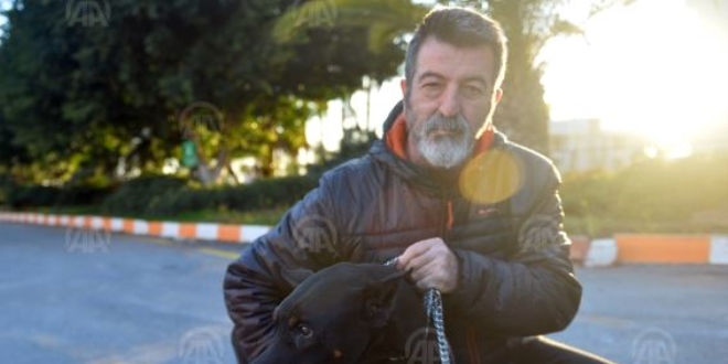 Bakan Pakdemirli'nin sahip çıktığı köpek 'Bobo', ameliyattan sonra evine döndü