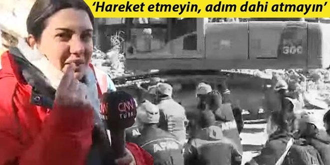 CNN Türk Muhabiri Fulya Öztürk gözyaşlarını tutamadı