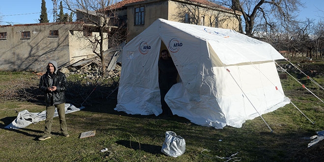 Doğanyol ve Pütürge ilçelerinde 2 bin çadır kurulacak