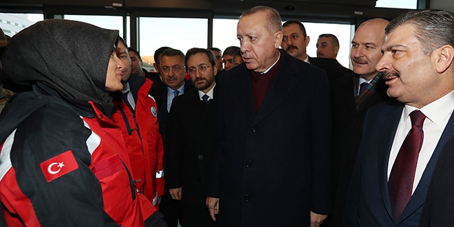 Bakan Koca: İyi ki Emine gibi evlatlarımız var