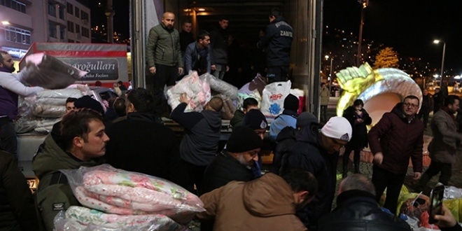 İTO, 20 tır acil ihtiyaç malzemesi gönderiyor