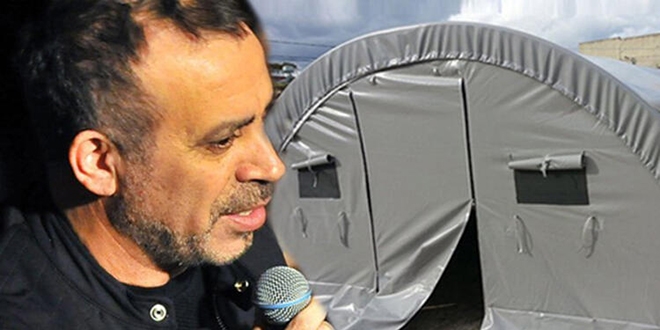 Haluk Levent: Depremzedeler için 160 adet çadır aldık!