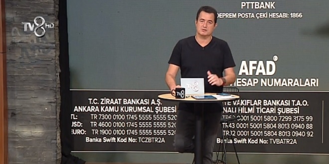 Acun Ilıcalı'nın programında Elazığ için rekor bağış toplandı!