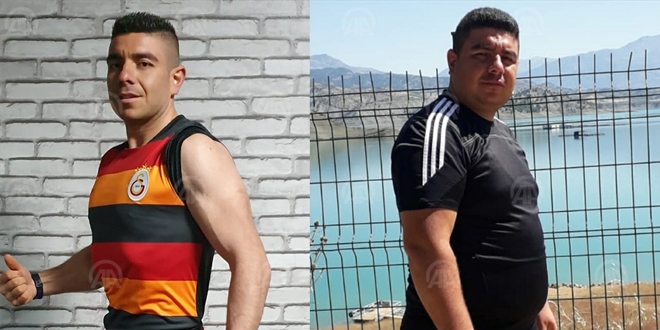 Çevre baskısına dayanamadı, 6 ayda 52 kilo verdi