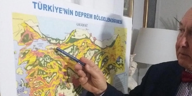 Prof. Ercan o bölge için uyardı: Deprem olabilir!