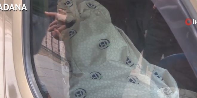 Kefenli cenazeyi taksiyle taşıdı, polis müdahale etti