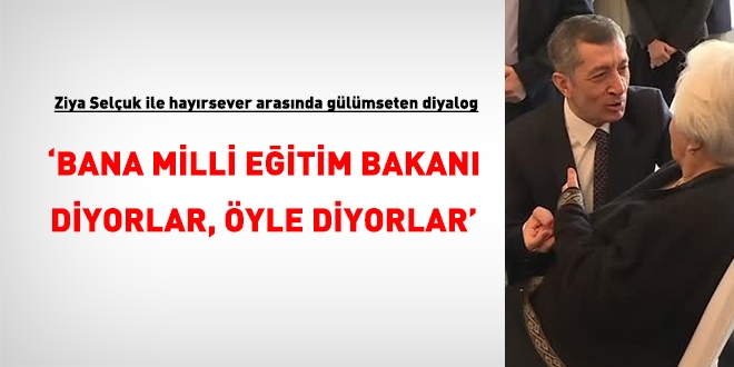'Bana Milli Eğitim Bakanı diyorlar' dedi, herkesi güldürdü