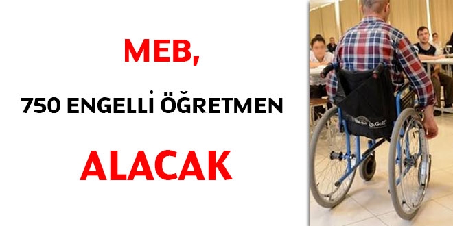 Ocak 2020 engelli öğretmen atama duyurusu
