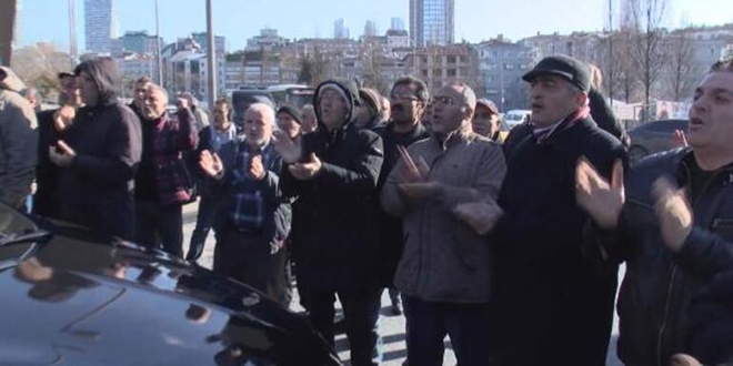 Ekrem İmamoğlu'na Şişli'de protesto