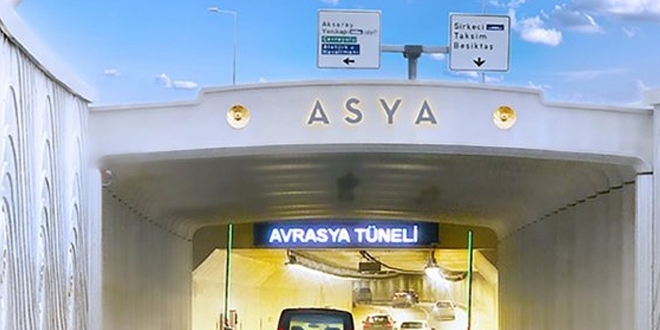 Avrasya Tüneli geçiş ücretlerine yüzde 56 zam yapıldı