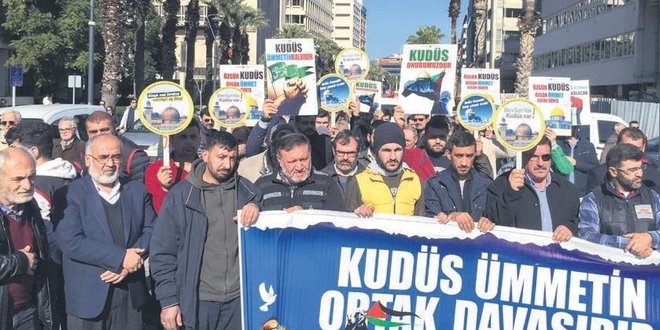 Türkiye Filistin için ayağa kalktı