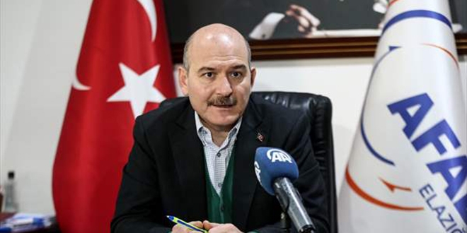 Bakan Soylu, depremin ardından son durumu açıkladı
