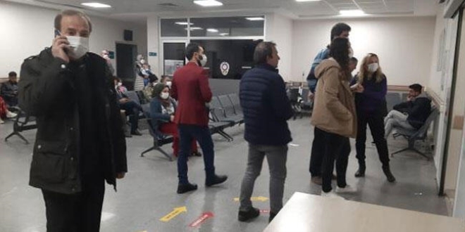 B�y�k pani�e neden olmu�tu... Taburcu edildiler