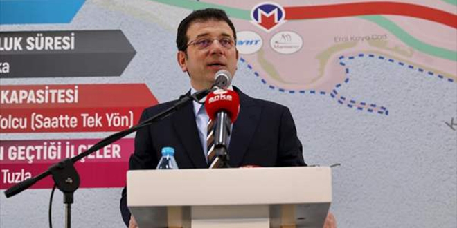 Kaynarca-Pendik-Tuzla Metro Hattı çalışmaları yeniden başladı