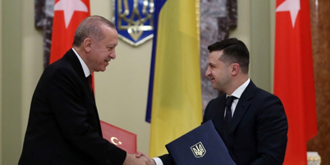 Türkiye ile Ukrayna arasında 6 anlaşma imzalandı