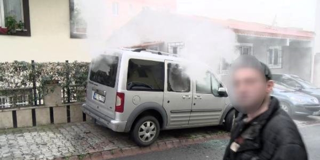 Babasının otomobilini yaktı, söyledikleri şoke etti