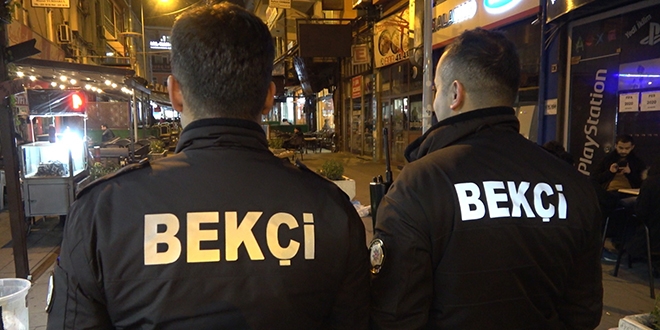 Çarşı ve mahalle bekçileri kimlik sorgulamaya başladı