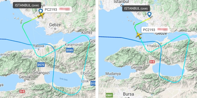 Kaza yapan u�a��n radar ekran g�r�nt�leri ortaya ��kt�