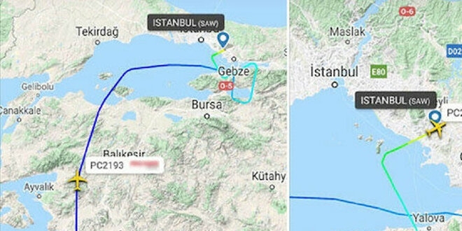 Sabiha Gökçen'de pistten çıkan uçağın radar görüntüleri ortaya çıktı