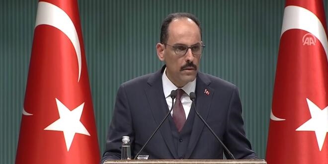 İ. Kalın: Malesef deyip F-35 ile ilgili gelişmeyi duyurdu