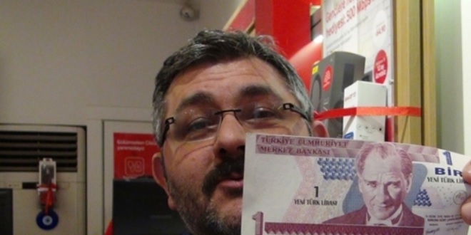 Hatalı para için '100 bin lira' istiyor