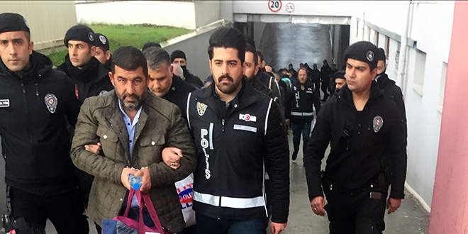 Aile boyu ihale şebekesine rekor tutuklama