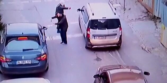 Kapka���lar�n film sahnelerini aratmayan ka����