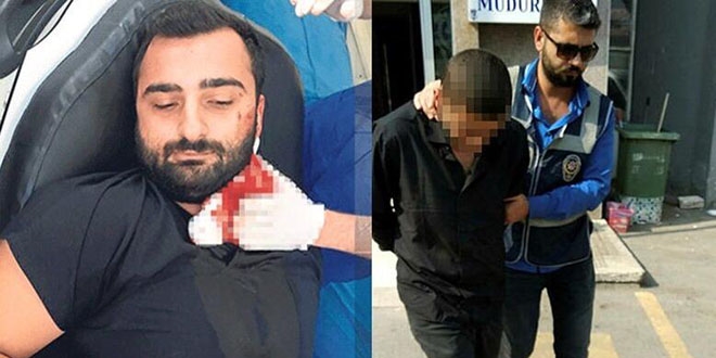 Doktoru jiletle yaralam��t�... B�y� yap�ld���n� iddia etti