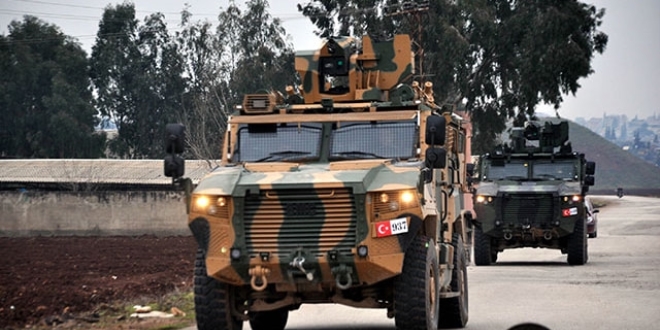Suriye sınırına askeri sevkiyat