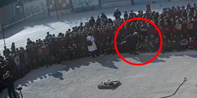 Öğrencinin yüzüne tekme atan okul müdürüne dava