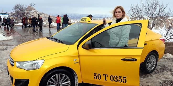 Kapadokya'nın tek kadın şoförü... Şoför Nebahat'ı örnek aldı