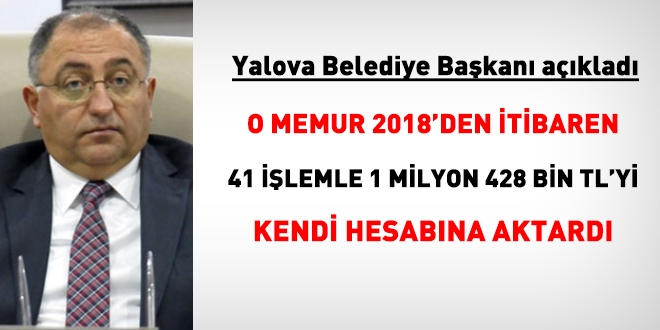 Yalova Belediyesi: Tutuklanan ahs 41 kez dolandrm