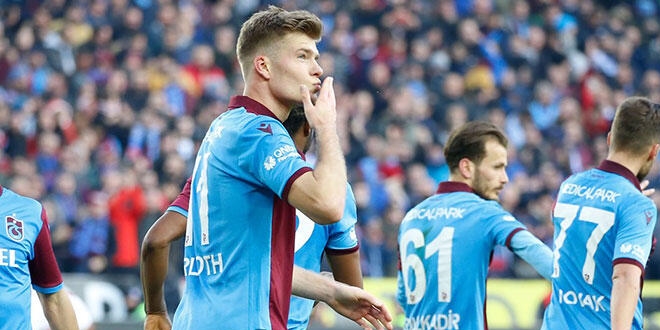Trabzonspor'un liderlik hasreti sona erdi