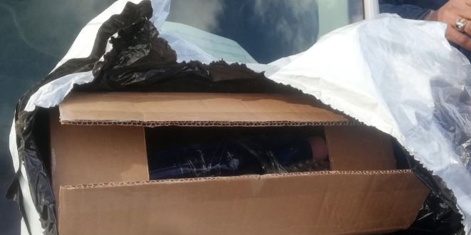 Kargodan gelen paketten deterjan çıktı