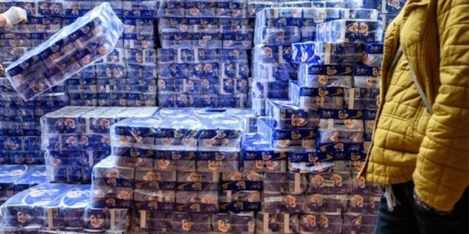 Korona virüs hırsızlığı... 50 koli tuvalet kağıdı çaldılar