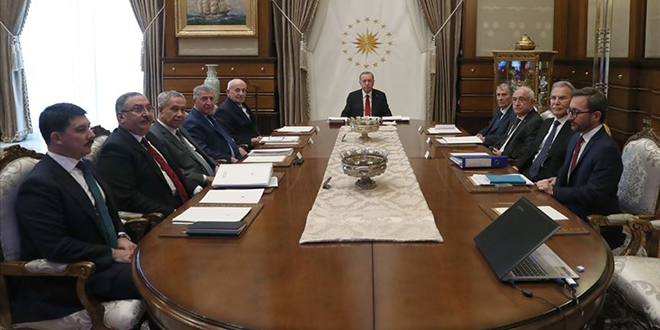 Cumhurbaşkanlığı Yüksek İstişare Kurulu toplandı