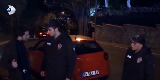 Dizideki bekçi ve polis arasındaki diyaloğa tepki yağdı