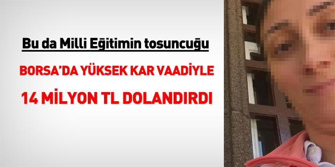 Bu da Milli Eğitim'in tosuncuğu