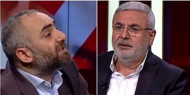 Metiner, İsmail Saymaz'ın FETÖ tweetlerini gösterince ortalık karıştı