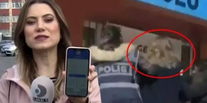 Okulda taciz haberi için giden muhabir gözaltında tutuldu