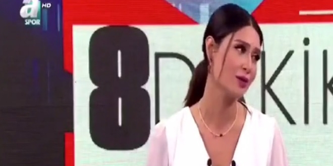 A Spor canlı yayınında gergin anlar!
