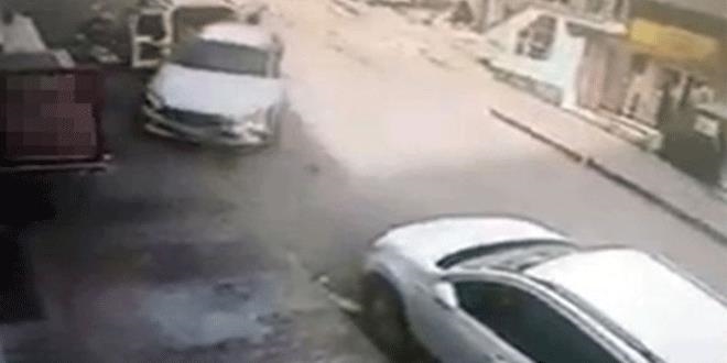 Park etmeye çalışan kadın sürücü ortalığı birbirine kattı
