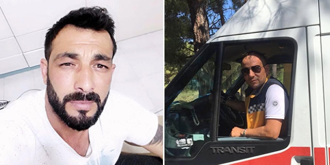 Ambulans şoförüne bıçak çeken hasta yakını, tutuklandı