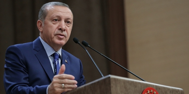 Cumhurba�kan� Erdo�an'dan ba�sa�l��� mesaj�