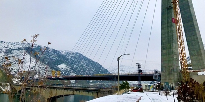 Kömürhan köprüsü Dünyada 4. olacak! Temmuz'da açılıyor