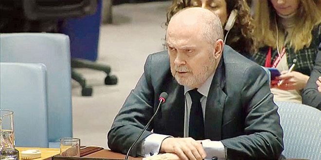 Sinirlioğlu BMGK'da sert çıktı: O benim muhatabım değil