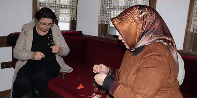 Kastamonu'nun iğne oyaları Japonya'da ilgi gördü