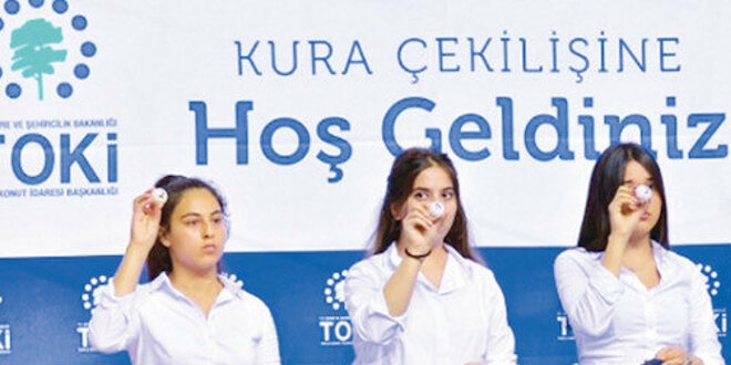 Ucuz konutta kura çekimi pazartesi başlıyor