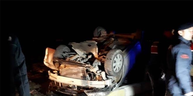 Yolcu otobüsü ile otomobil çarpıştı, 3 kişi hayatını kaybetti